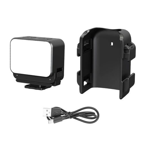 FLYMILE For DJI Osmo Pocket 3 Action Camera Fill Light with Bracket IPX4 Waterproof Triple Tone Lighting 4-Level Adjustable - 1