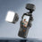 FLYMILE For DJI Osmo Pocket 3 Action Camera Fill Light with Bracket IPX4 Waterproof Triple Tone Lighting 4-Level Adjustable - 2