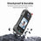 FLYMILE For Insta360 X5 Multifunctional Expansion Protection Cage Metal Frame with Cold Shoe Port - 4