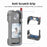FLYMILE For Insta360 X5 Multifunctional Expansion Protection Cage Metal Frame with Cold Shoe Port - 6