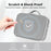 FLYMILE For Insta360 X5 Portable Storage Bag Shockproof Waterproof Carry Case with Mesh Pockets - 7