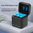 TELESIN S0-BCG-10-TGP For GoPro Hero 13 3-Slot Battery Charging Box Memory Card Storage Case - 4