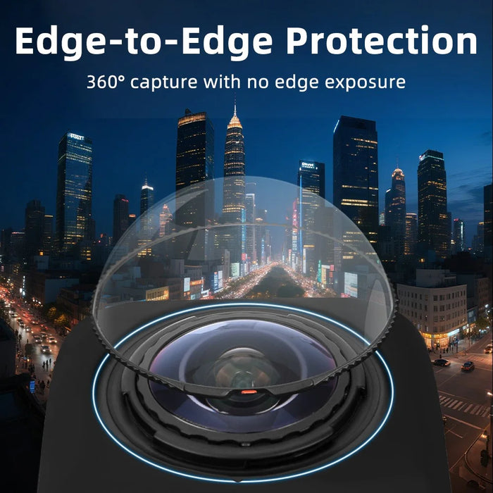 FLYMILE For Insta360 X5 Dustproof Silicone Camera Case Anti Scratch Protective Cover - 4