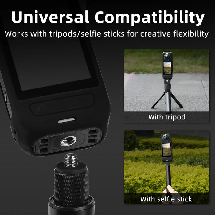FLYMILE For Insta360 X5 Dustproof Silicone Camera Case Anti Scratch Protective Cover - 7