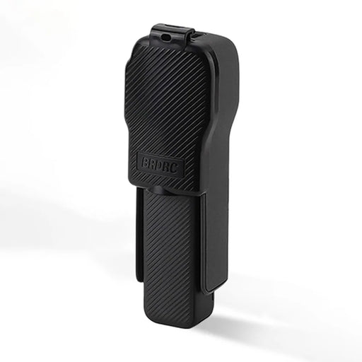 BRDRC For DJI Osmo Pocket 3 Gimbal Cover Protective Case Shockproof Flip Design with Filter Storage - Black - 1