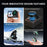 BRDRC For DJI Osmo Action 5 Pro Wide-Angle Lens 180° Ultra-Wide View Dual-Layer HD Coating Threaded Mount - 4