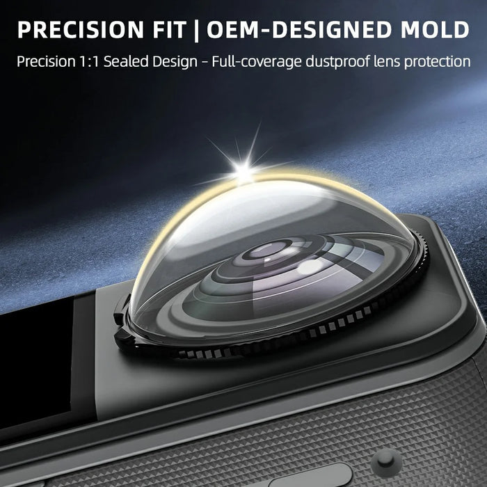 For Insta360 X5 Tempered Glass Lens Protector 2Pcs HD Optical Glass Lens Cover with Multi Layer Anti Reflective Coating - 6