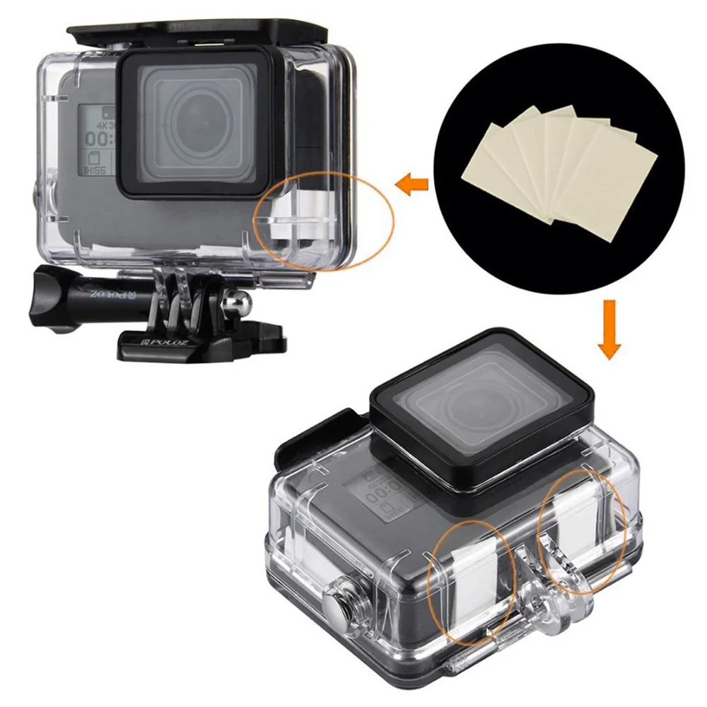 17 in 1 Accessories Kit For GoPro Hero 4 / 3 Action Camera Cycling Sports Rotation Glove Palm Strap Mount Set - 3