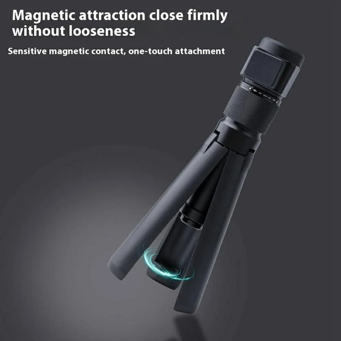 KM-07 For Insta360 X5 / X4 / X3 Action Camera Rotating Handle Magnetic Tripod - 3
