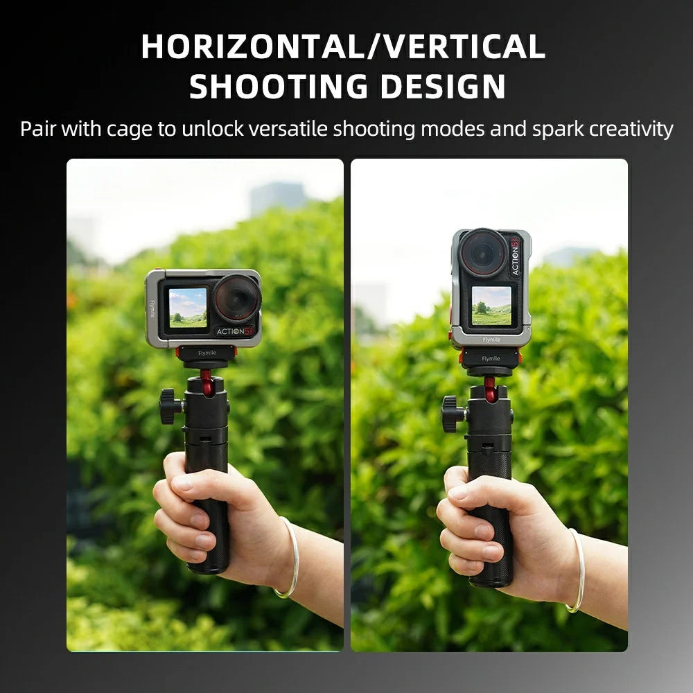 FLYMILE For DJI Osmo Action 5 Pro / 4 / 3 Quick Release Base Magnetic Mount Adapter - 6