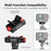 FLYMILE Quick Release Base For Insta360 Ace / Ace Pro / Ace Pro 2 / X5 / X4 / X3 / X2 Magnetic 1 / 4 Folding Mount Adapter Kit - 6