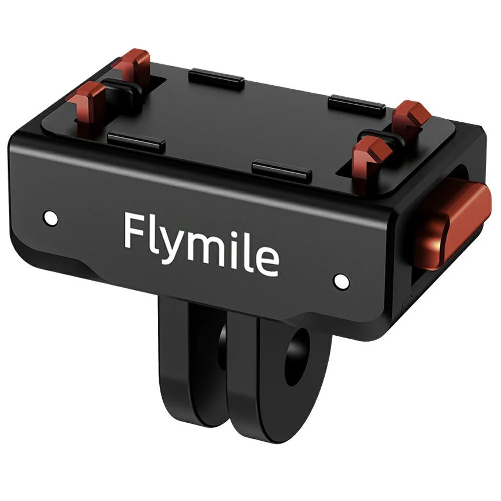 FLYMILE Magnetic Quick Release Base For Insta360 Ace / Ace Pro / Ace Pro 2 / X5 / X4 / X3 / X2 Plastic Camera Mount - 1