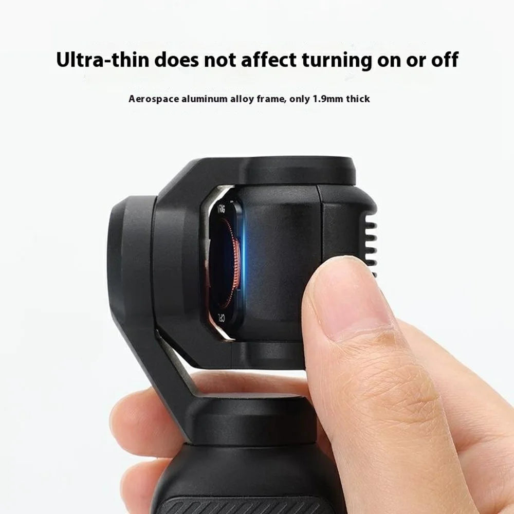 VRIG FT-04 6Pcs For DJI Osmo Pocket 3 Magnetic Quick Release Filter Set with CPL ND8 ND16 ND32 ND64 1 / 4 Black Diffusion Filter - 5