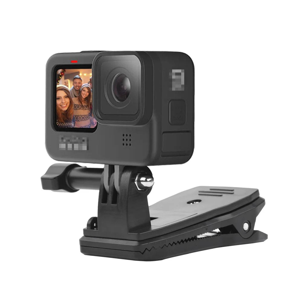 Sports Camera Backpack Clip Fixed Frame for GoPro Hero 9 Camera Accessories - 1