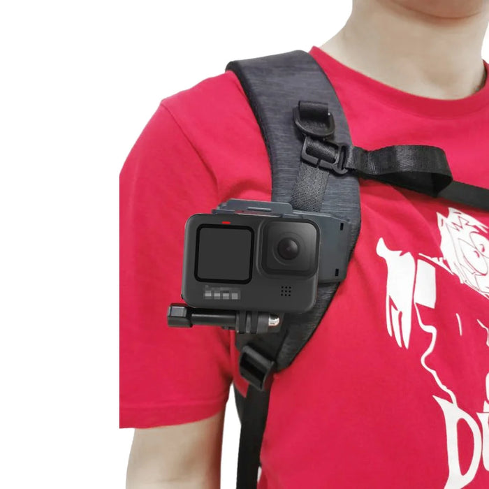 Sports Camera Backpack Clip Fixed Frame for GoPro Hero 9 Camera Accessories - 7