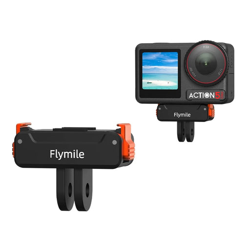 FLYMILE Action Camera Mount Base for DJI Osmo Action 5 Pro / 4 / 3 Quick Release Nylon Plastic Adapter - 2