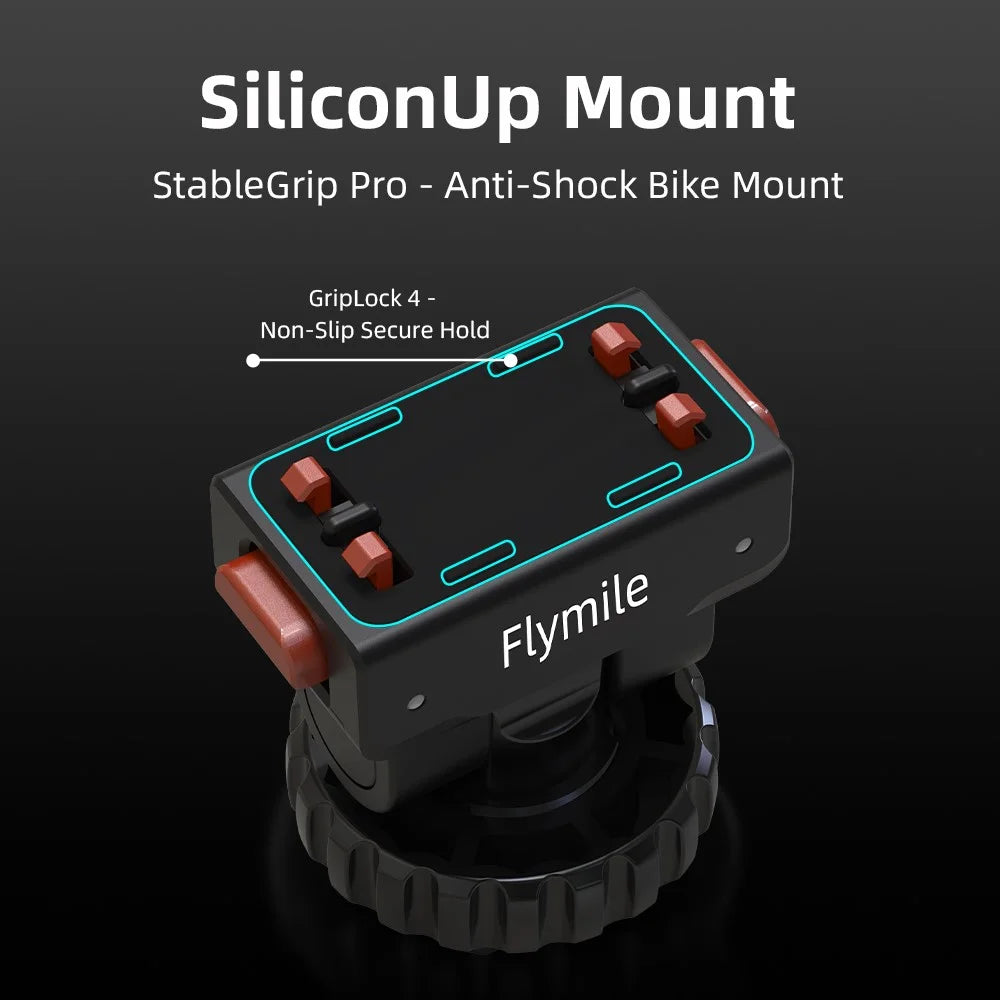 FLYMILE Cold Shoe Mount for Insta360 Ace Pro 2 / Ace Pro / Ace / X5 / X4 / X3 / X2 Quick Release Magnetic Base - 6