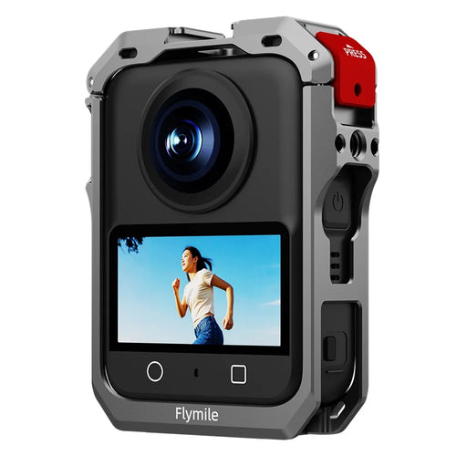 FLYMILE For DJI Osmo 360 Panoramic Camera Metal Frame Rabbit Cage - 1