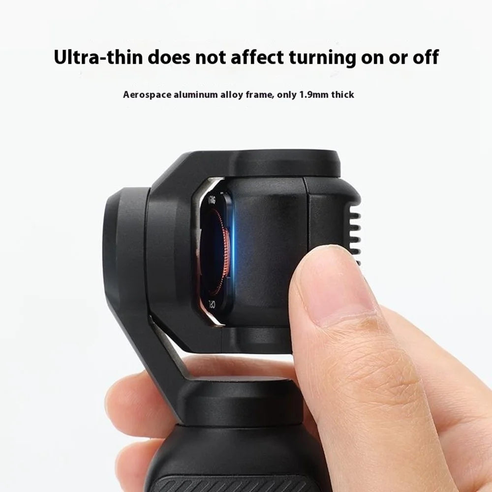 VRIG FT-04 6Pcs for DJI Osmo Pocket 3 Filters Magnetic CPL 1 / 4 Black Soft ND8 / 16 / 32 / 64 Optical Glass Camera Lens Filter - 7