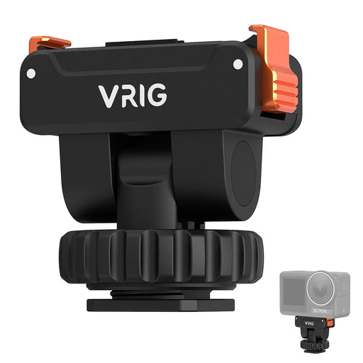 VRIG AC-36 For DJI Osmo Action 5 Pro / 4 / 3 Quick Release Cold Shoe Mount Plastic Camera Bracket - 1