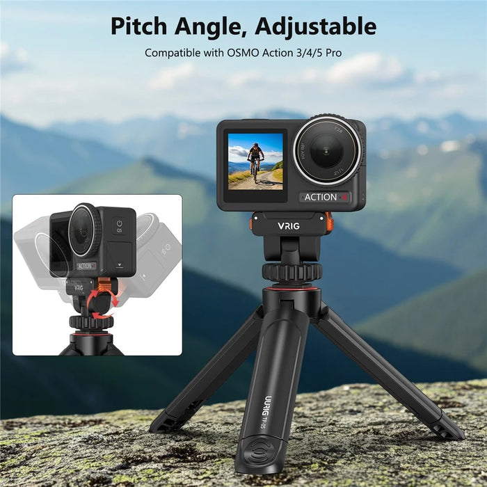 VRIG AC-36 For DJI Osmo Action 5 Pro / 4 / 3 Quick Release Cold Shoe Mount Plastic Camera Bracket - 3