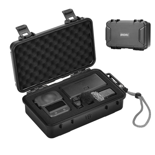 BRDRC For DJI Osmo 360 Panoramic Camera Hard Carrying Case Shockproof PP Storage Box - 1