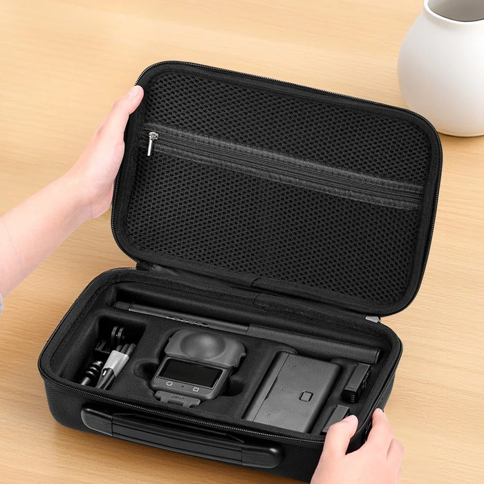 BRDRC For DJI Osmo 360 Storage Bag Shockproof Camera Carrying Case with Mesh Pockets / Strap - 2