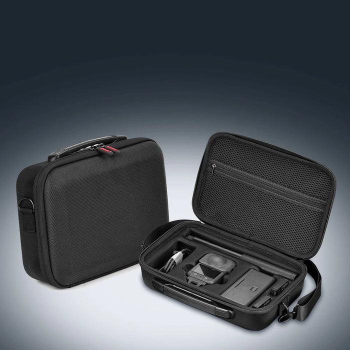 BRDRC For DJI Osmo 360 Storage Bag Shockproof Camera Carrying Case with Mesh Pockets / Strap - 3