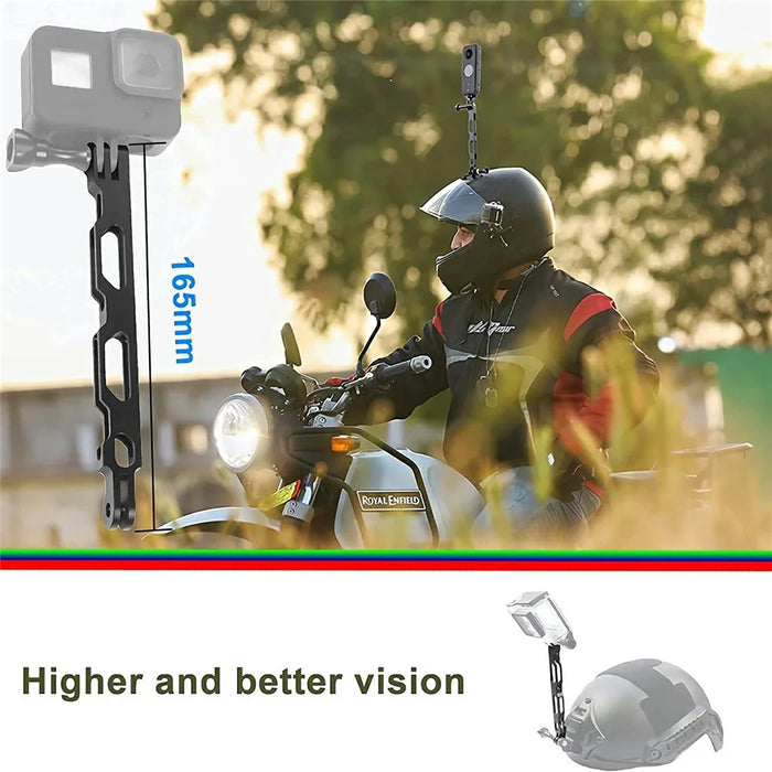 23Pcs / Set Motorcycle Accessory Bundle for Insta360  /  DJI  /  GoPro Action Camera Mount Kit - 6