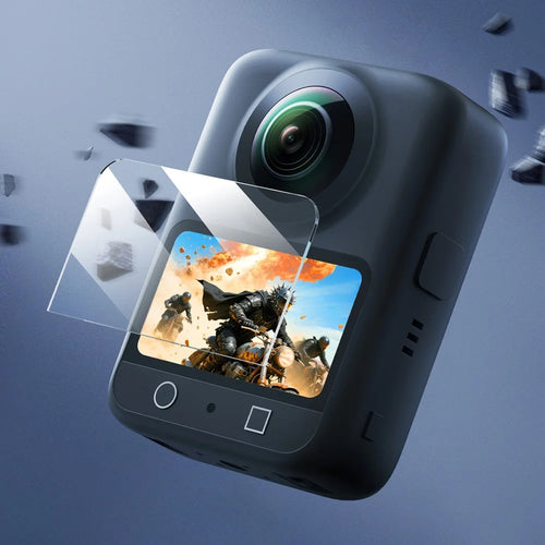 TELESIN S6-FLM-22-TDJ For DJI Osmo 360 Panoramic Camera Tempered Glass Screen Protector Anti Explosion Film - 1