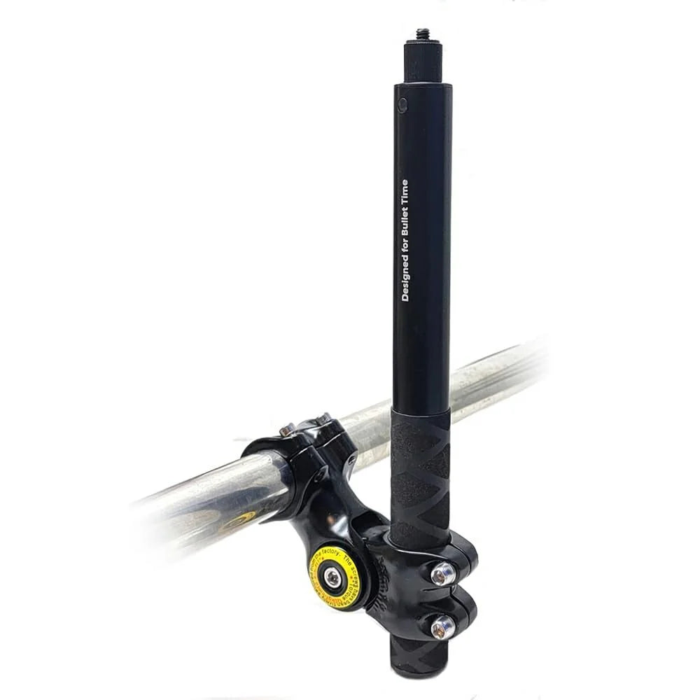 For Insta360  /  GoPro  /  DJI Action Camera Motorcycle Bike Handlebar Mount Telescopic Invisible Selfie Stick with 1 / 4 Screw - 1