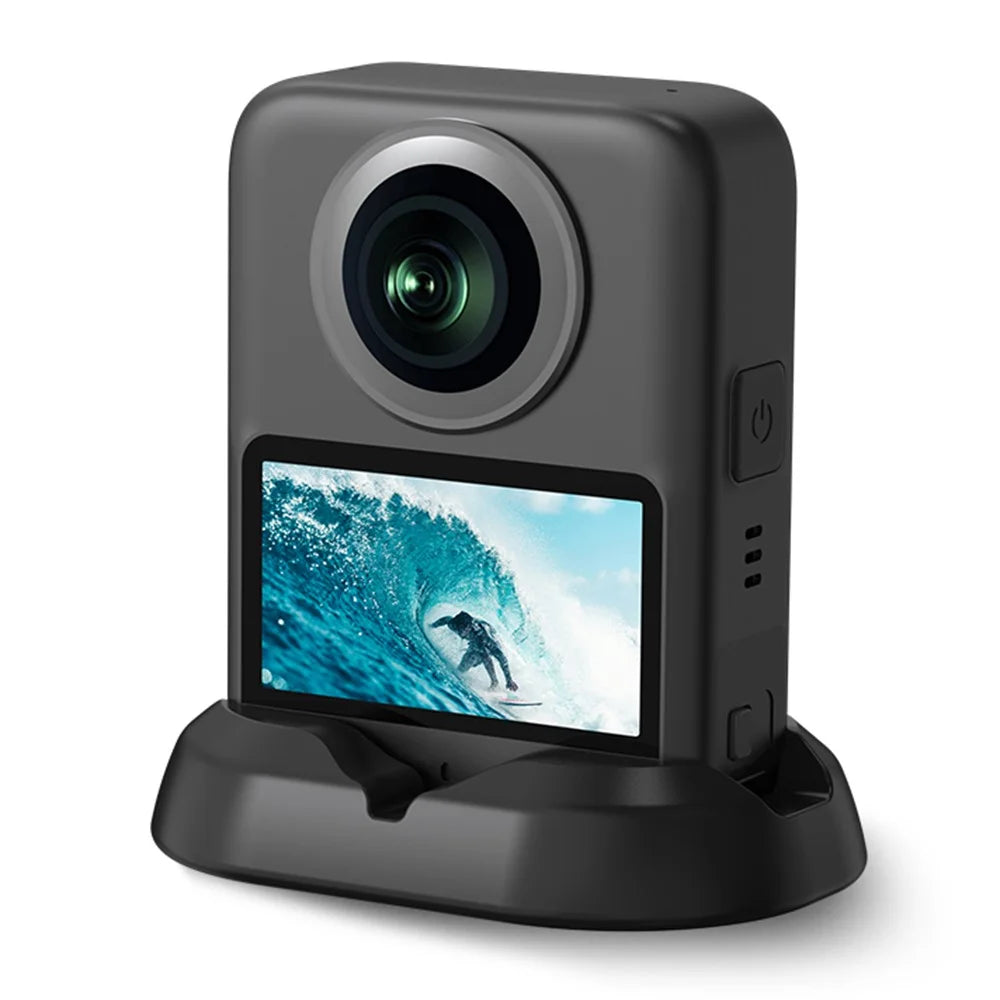 For DJI Osmo 360 Panoramic Camera Car Mount Base Stable Vertical Placement Silicone Base - 1