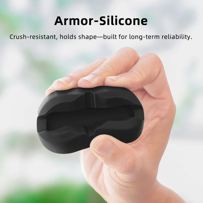 For DJI Osmo 360 Panoramic Camera Car Mount Base Stable Vertical Placement Silicone Base - 7