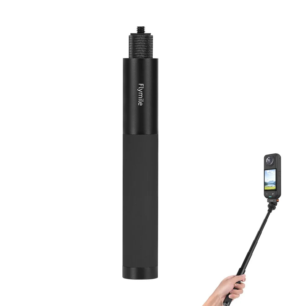 FLYMILE Action Camera Selfie Stick Extendable Pole Telescopic Handheld Monopod - 1