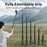 FLYMILE Action Camera Selfie Stick Extendable Pole Telescopic Handheld Monopod - 5