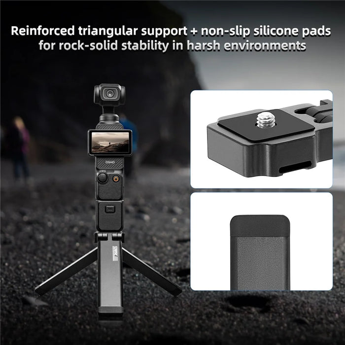 STARTRC for Action Cameras Foldable Magnetic Tripod Foldable Aluminum Alloy 1 / 4 Thread Mount - 5