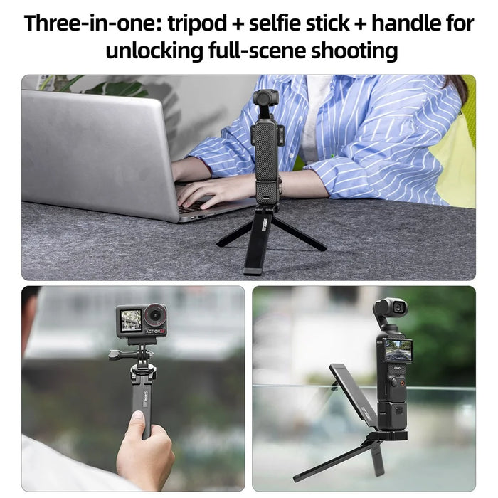STARTRC for Action Cameras Foldable Magnetic Tripod Foldable Aluminum Alloy 1 / 4 Thread Mount - 6