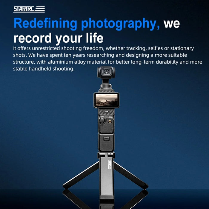 STARTRC for Action Cameras Foldable Magnetic Tripod Foldable Aluminum Alloy 1 / 4 Thread Mount - 7