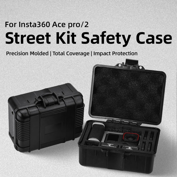 FLYMILE For Insta360 Ace Pro / Ace Pro 2 Case Portable Street Shooting Kit Storage Travel Bag - 5