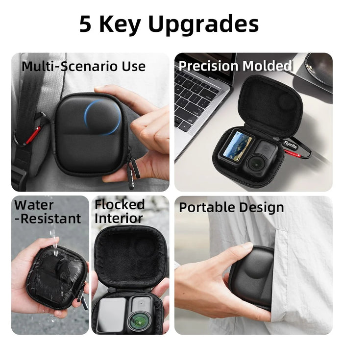 FLYMILE For DJI Osmo Nano Camera Case Shockproof Hard Shell Water-Resistant Portable Storage Bag - 5