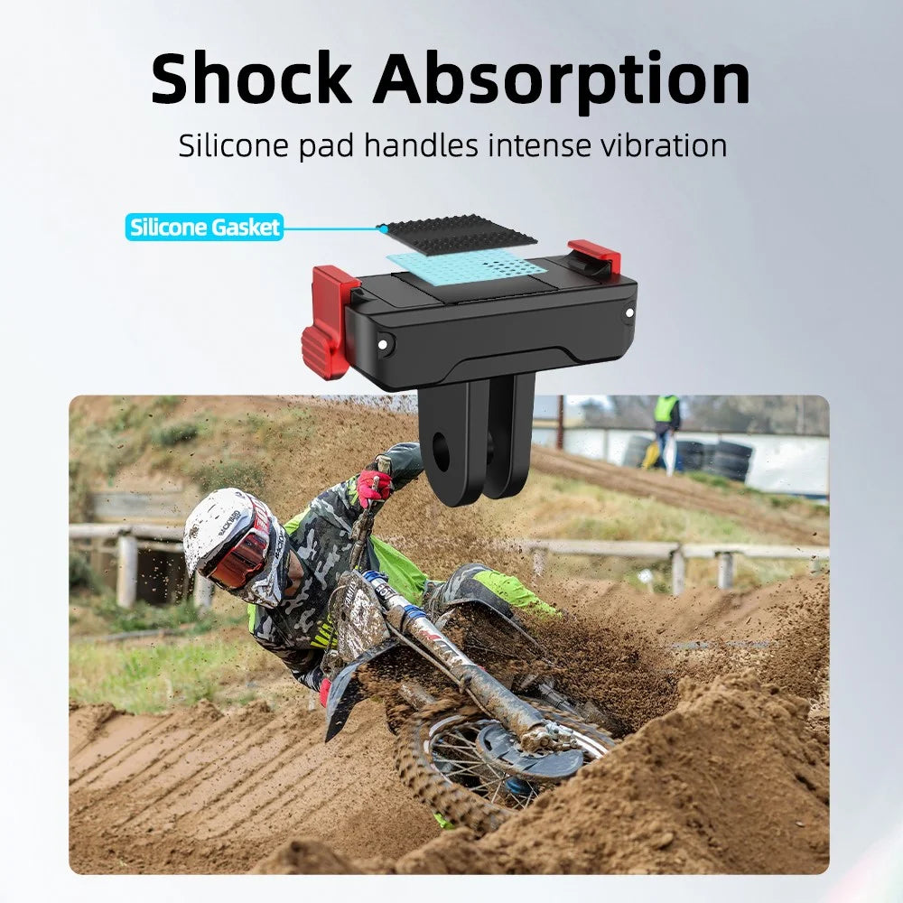 FLYMILE For DJI Osmo Nano Camera Quick Release Magnetic Base Dual Lock System Shock Absorption - 7
