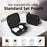 BRDRC For Insta360 Go Ultra Standard Edition Storage Case Protective Carrying Bag Shockproof Compartments - 4