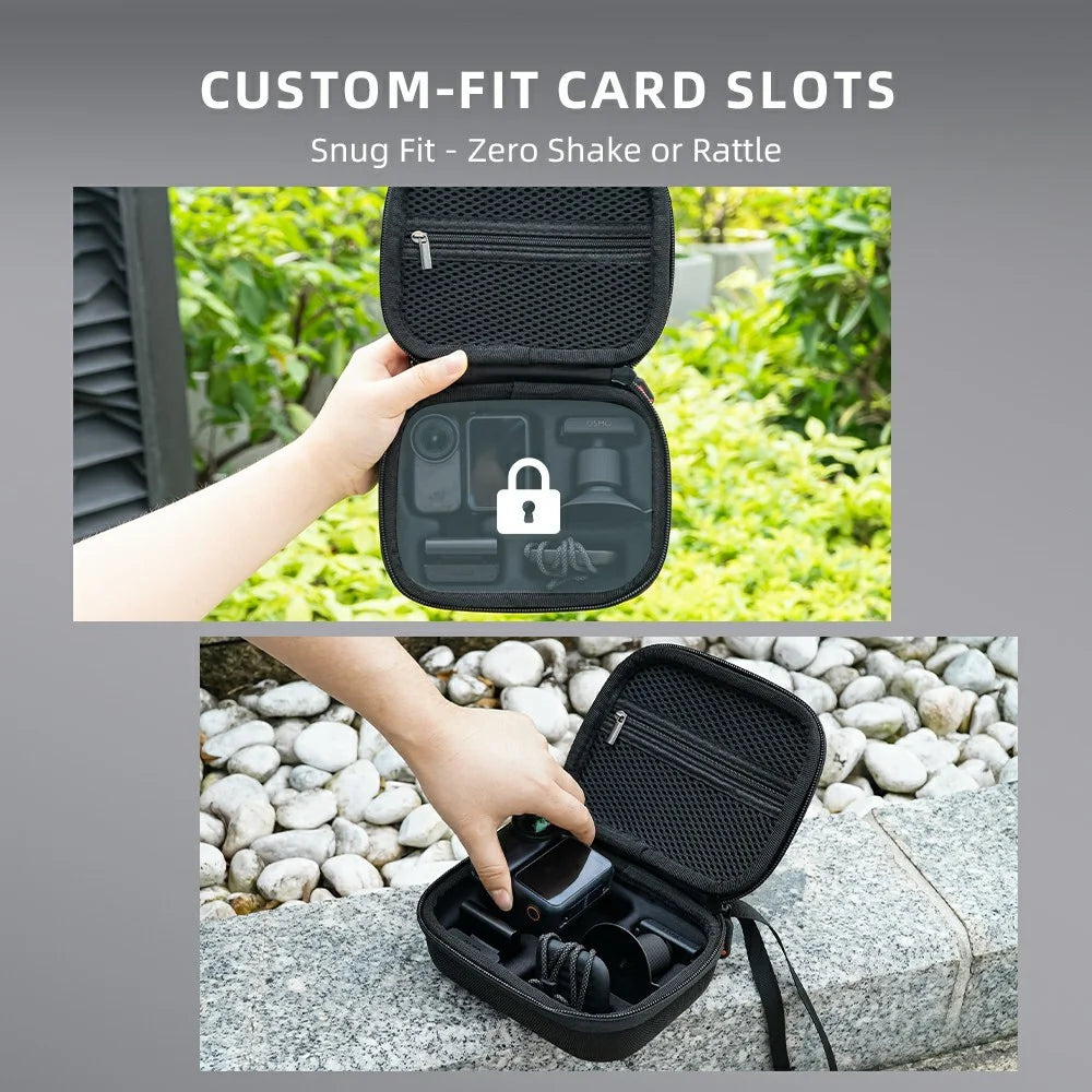 BRDRC For DJI Osmo Nano Camera Carrying Bag Shock Absorbing Nylon Portable Storage Case - 5