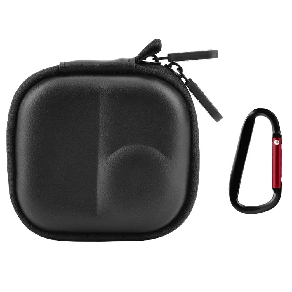FLYMILE For DJI Osmo Nano Camera Cage-Compatible Shockproof Carry Case PU Leather Portable Storage Bag - 1