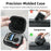 FLYMILE For DJI Osmo Nano Camera Cage-Compatible Shockproof Carry Case PU Leather Portable Storage Bag - 4