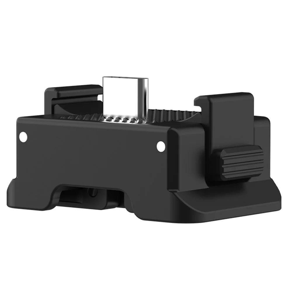 FLYMILE For DJI Osmo Pocket 3 Magnetic Charging Base Quick Release Scratch Resistant - Black - 1