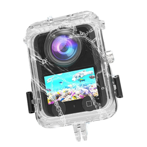 For DJI Osmo 360 Action Camera Quick Release Waterproof Housing 40m Underwater Photography Case - 1