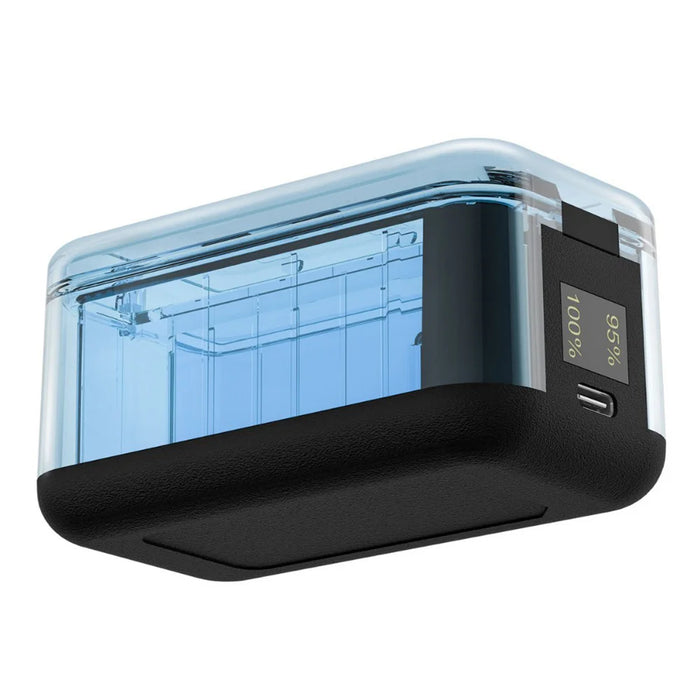 For Insta360 X5 Action Camera Quick Charge Battery Storage Box Magnetic Flap Portable Charging Case - 1