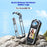For Insta360 X5 Action Camera Metal Frame with Dual Cold Shoe Mount Aluminum Alloy Protective Case - 2