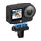 FLYMILE For DJI Osmo Nano / Action 6 Camera Magnetic Quick Release Adapter Two Claw Mount Base - 1
